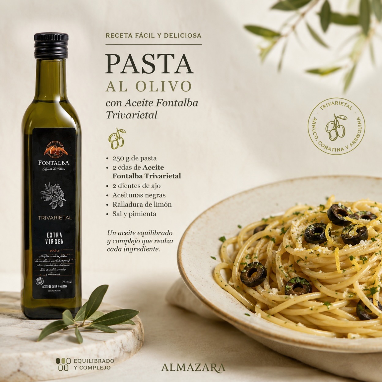 Pasta al olivo